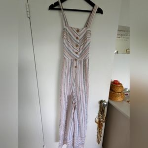 Stripped jumpsuit